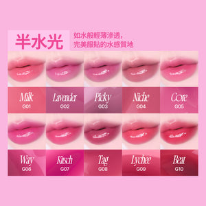 粉色心動鎖色唇露 -20色