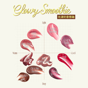Smoothie奶昔唇釉-(18色）